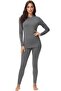 Thermal Underwear for Women Base Layers Long Johns Fleece Lined Thermals Set Cold Weather Top