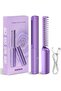 Cordless Hair Straightening/Curling Comb | Travel Friendly Rechargeable Hair Care