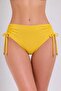 63059 Yellow High Waist Bikini Bottom