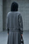 Women's Ready-To-Wear Bonnet with Winter Hood and Closure Feature, Black, B-89O - 4