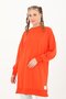 Women's Basic Tunic - 30644Tun - Light Red - 2
