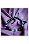 Real Natural Stone Healing Bracelet - Courage Success Peace Money Student (Amethyst, Aquamarine, Onyx Hematite) - 2