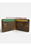 100% Genuine Leather Magnetic Horizontal Model Design Antique Brown Card Holder & Wallet - 2