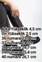 Women's Black Suede Platinum Chunky Sole Sneakers - 5
