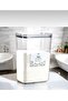 Decorative Rectangular Jar - Dust and Detergent Storage Container
