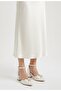 Pearl Ribbon Bow Wedding Dress Wedding Evening Dress Shoes - 2