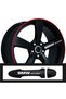 BMW X6 Door Handle Wheel Sticker 10 Pieces