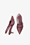 Ada Women's Pointed Toe Open Back Heeled Shoes A006-K4398 - 5