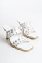 Bolba Women's Heeled Studded Slippers A006-K2804