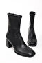 Emy Women's Stretch Back Zipper Boots A017-K01 - 3
