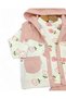 Baby Girl Corduroy Tulip Printed Vest 3 Piece Cute 6-12 Month Baby Set - 6
