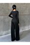 Black Deal Product Plus Size Sportswear Quality Loose Fit Stretchy Comfortable Fabric - 2