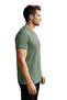 Men's 3-Pack Basic T-Shirt 100% Cotton Short Sleeve Crew Neck Comfortable Fit Black White Çağla - 3