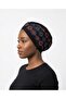 Authentic Embroidered Motif Lined Ready-To-Wear Turban Hijab Cap Suitable for Medical Use - 4
