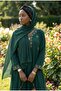 Authentic Embroidered Motif Lined Ready-To-Wear Turban Hijab Cap Suitable for Medical Use - 8