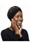 Authentic Embroidered Motif Lined Ready-To-Wear Turban Hijab Cap Suitable for Medical Use - 4