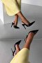 Monica Black Patent Leather 10 cm Women's Stiletto, High Heels - 4