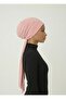 Ribbed Tie Powder Ready Turban Hijab Bonnet Suitable for Medical Use - 5