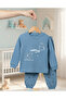 100% Cotton Teddy Bears Printed Baby Set - 4