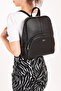 Women's Daily Stylish Backpack Ald.1025 Black Flotter - 5