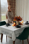12-Person Tablecloth Set, 12-Person Table Set, 26 Pieces, 160x220 cm - 3