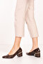 Women's Genuine Leather Classic Heeled Shoes Ast.1008 - 4