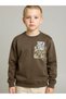 Boy's Patterned Sweatshirt - 4