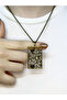 Natural Stone Labradorite 3-Piece Natural Stone Antique Women's Necklace Euk45Lbt
