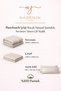 Puretouch Yarn-Dyed Natural Slub Duvet Cover Set Double Size 100% Cotton - 6
