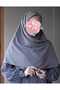 Hijab Medina Silk Scarf 120X120 Gray