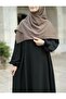 Hijab Medina Silk Scarf 120X120 Mink - 3