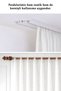 Tulle Curtain Natural Linen Look Living Room No Ironing Lead-Free Single Panel Extrafoam Cream - 4