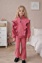 Girl's Half-Thigh Spanish Flared Bottom and Top Set 0311-P - 2