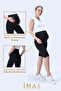 715 Black Color Extra Soft Textured, Shaping / Sculpting and Flexible Effective High Waist Maternity Leggings
