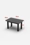 40/60 SİYAH SEHPA 4060S - 2
