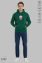 Dear Couple Combination Bubu Dudu Printed Hoodie Hooded Fleece-Lined Oversized Cotton Sweatshirt 2-Piece Set - 4