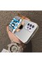 Samsung Galaxy A72 Compatible Silicone Edge Hard Back Phone Case with Star Football Player Pattern - 3