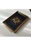31X40 cm Extra Large Modern Decorative Tea Coffee Breakfast and Presentation Tray! Glass Floor