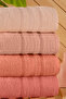 Lera Set of 4 70x140 Towels - Bath Towel Set | Cotton - Quick-Drying - Soft - 5