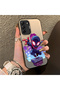 Samsung Galaxy S21 Fe Compatible Silicone Edge Hard Back Case Couple Phone Case Spiderman Patterned - 3