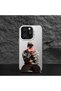 جراب متين مقاوم للصدمات من السيليكون ذو حواف منقوشة للرجال متوافق مع هاتف iPhone 16 - 5