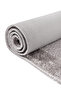 Gray Non-Slip Base Bathroom Mat Long Lasting Soft Water Absorbent Washable Shine 60X100 - 5