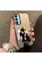 Samsung Galaxy M15 Compatible Trend Men's Patterned Silicone Edge Hard Back Shockproof Case