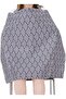 Muslin Nursing Cover for Breastfeeding, Breathable, Adjustable Neck Strap (70×100 - D3)