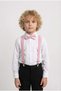 Boy's Suit with White Shirt M00787 Pink - 3
