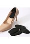 Heel Sponge with Insole Protector Shoe Heel Anti-Shock Black Pad - 6