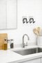 Adhesive 2 Pieces Double Hook Bathroom Kitchen Hanger Metal Hanger Wall Hanger Organizer - 3