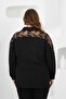 Women's Shirt O6777 Black - 4
