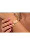 Women's Steel Gold Zircon Stone Bracelet Elegant Thin Adjustable Non-Tarnish Stainless Minimal Gift - 2