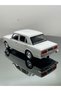 Sound and Led Lighted Openable Doors 18 cm Classic Sedan Car-Collectible Classic Sedan Car White - 2